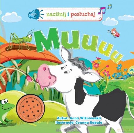 Naciśnij i posłuchaj. Muuuu [KSIĄŻKA]