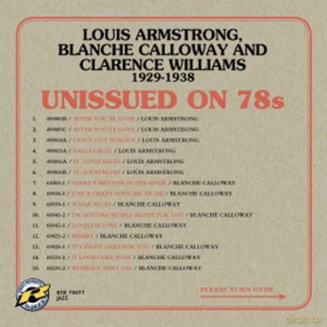 Armstrong Louis - Calloway Blanche And Williams Clarence: Hot Dance Bands 1929-1938 - Unissued On 78s [CD]