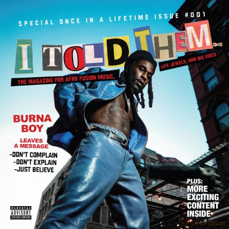 Burna Boy: I Told Them [CD]