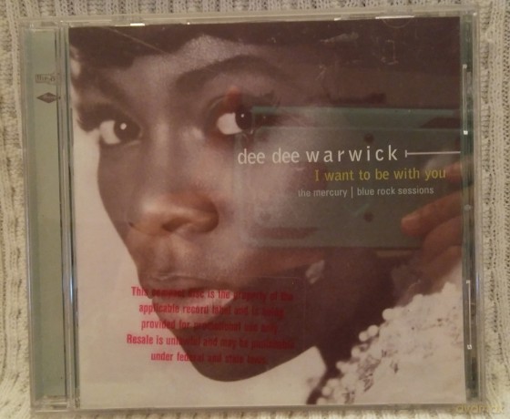 Warwick Dee Dee: I Want To Be With You: Mercury Blue Rock Sessions [CD]