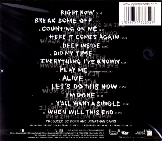 Korn: Take A Look In The Mirror [CD]