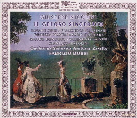 Orie Tanabe Cassinari Francesca Mame: Il Geloso Sincerato [2CD]