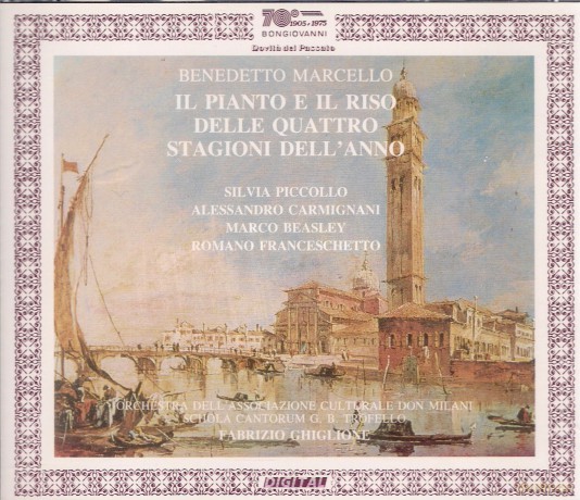 Piccollo Silvia Carmignani Alessandro: Il Pianto E Il Riso Delle Quattro Stagio [2CD]