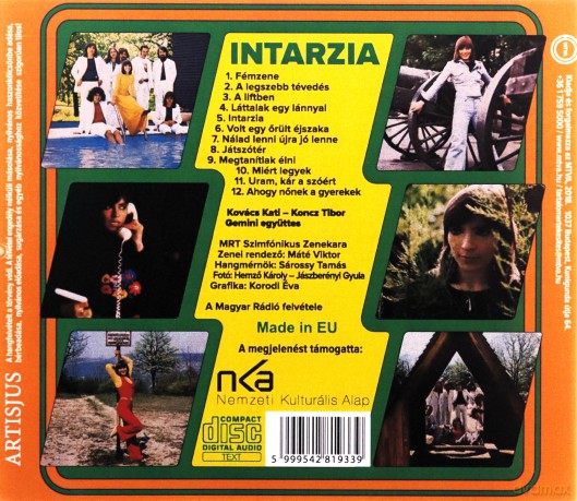 Kovács Kati: Intarsia [CD]