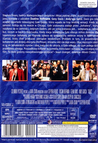 Przypadkowy bohater [DVD]
