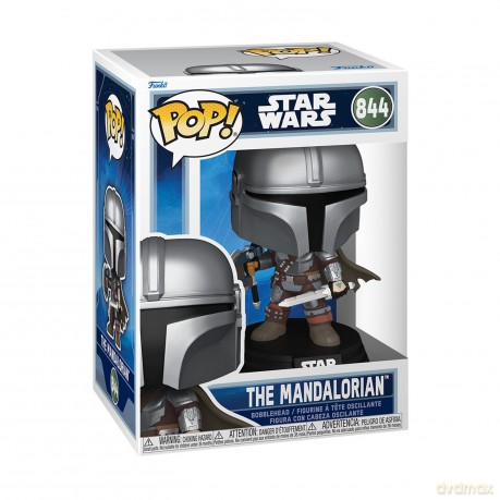 Funko Pop!: Star Wars - The Mandalorian #844 Bobble-Head Vinyl Figure 