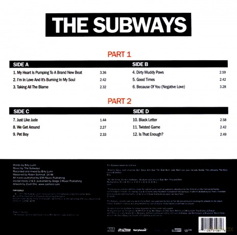 The Subways: The Subways [2xWINYL]