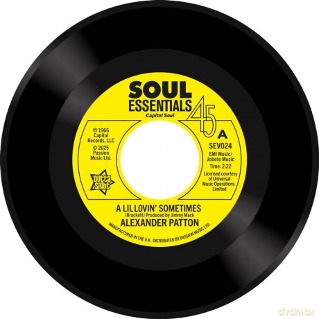 Alexander Patton: A Lil Lovin' Sometimes/True Love [Winyl]