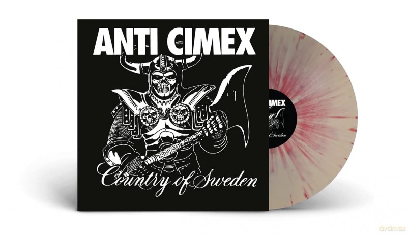 Anti Cimex: Absolut Country Of Sweden (White W/ Red Splatter) [Winyl]
