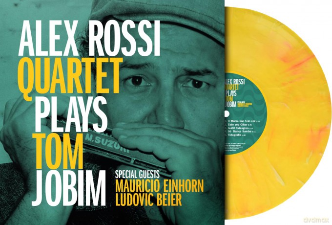 Rossi Alex: Alex Rossi Quartet Plays Tom Jobim (Yellow And Red Marble) [Winyl]
