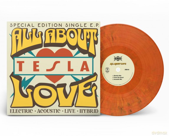 Tesla: All About Love - Orange [Winyl]