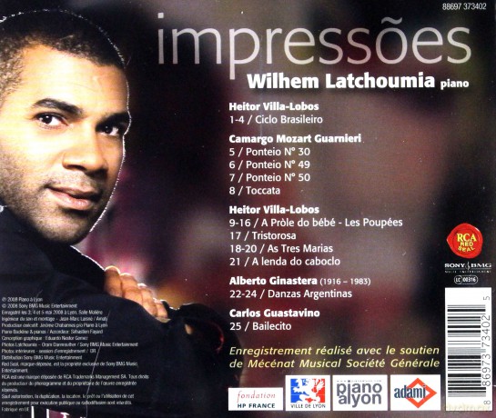 Wilhelm Latchoumia: Impressoes [CD]