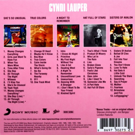 Cyndi Lauper: Original Album Classics [BOX] [5CD]