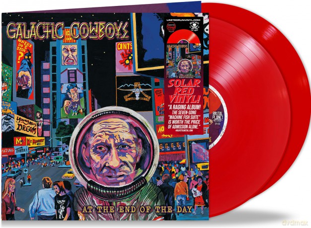 Galactic Cowboys: At The End Of The Day - Solar Red [2xWinyl]