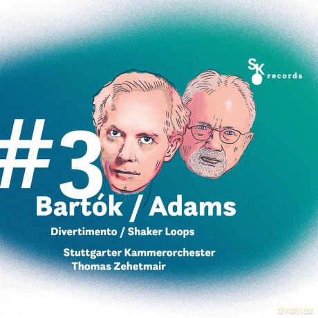 Stuttgarter Kammerorchester: Bartok/Adams:#3Divertimento/Shaker [Winyl]