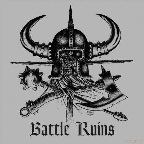 Battle Ruins: Battle Ruins (Silver/Black Swirl) [Winyl]