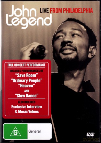 John Legend: Live From Philadelphia [DVD]