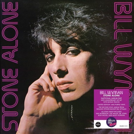 Bill Wyman-Stone Alone (50th Anniversary) (140g Purple Vinyl) (Nad 2025): Bill Wyman-Stone Alone (50th Anniversary) (140g Purple) (NAD 2025) [2xWinyl]