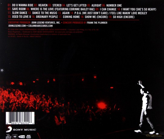 John Legend: Live From Philadelphia [CD]