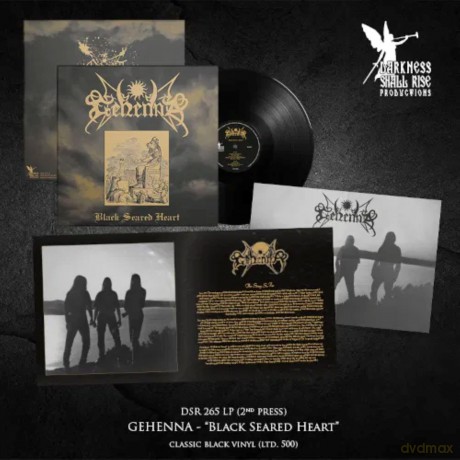 Gehenna: Black Seared Heart (Black 2nd Press) [Winyl]