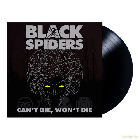 Black Spiders-Can't Die Won't Die: Black Spiders-Can't Die Won't Die [Winyl]