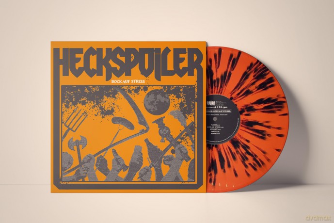 Heckspoiler: Bock Auf Stress (180g Black Orange Splat [Winyl]