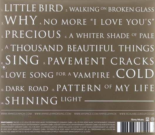 Annie Lennox: The Annie Lennox Collection [CD]