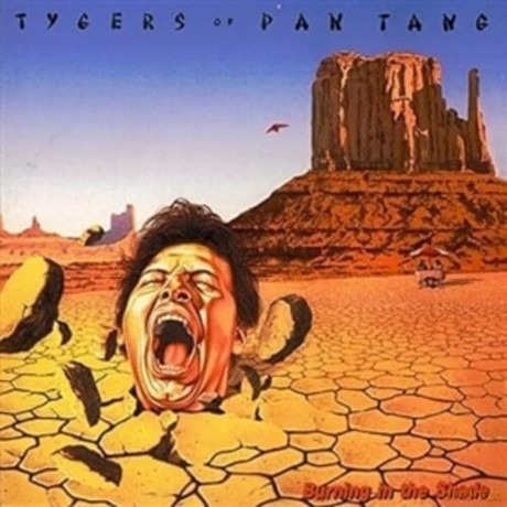 Tygers Of Pan Tang: Burning In The Shade (Transparent Orange) [Winyl]