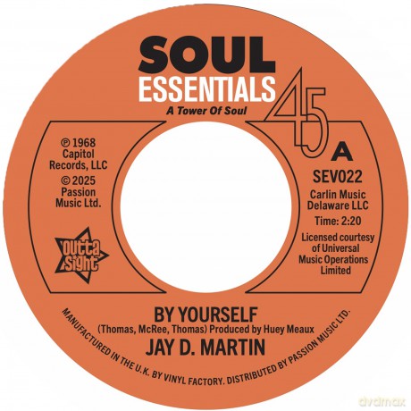 Martin Jay D./Williams Sam: By Yourself/Love Slipped Through My Fing [Winyl]