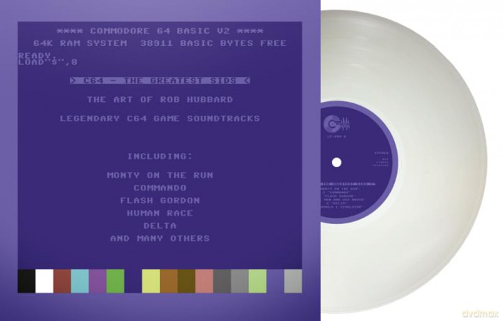 Hubbard Rob: C64 Greatest Sids - The Art Of Rob Hubbard - Limited To 100 Handnumbered Edition (White) [Winyl]