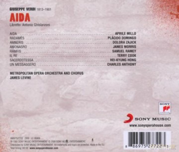 James Levine: Verdi: Aida [3CD]