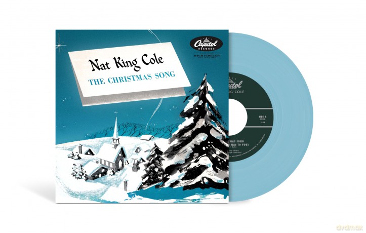 Nat King Cole: Christmas Song (Baby Blue) [Winyl]