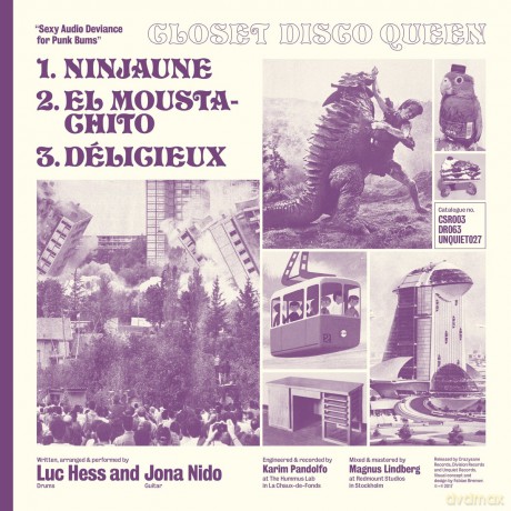 Closet Disco Queen: Closet Disco Queen - Sexy Audio Deviance For Punk Bums [Winyl]
