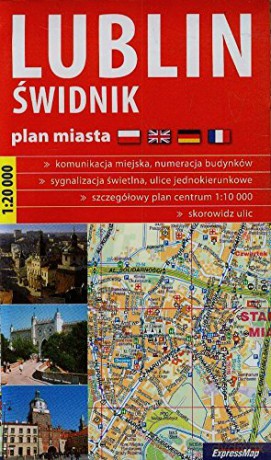 Plastic map Lublin i Świdnik 1:20 000 [KSIĄŻKA]