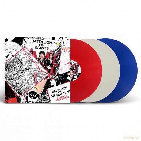 Battalion Of Saints: Complete Discography (Red White And Blue) [3xWinyl]