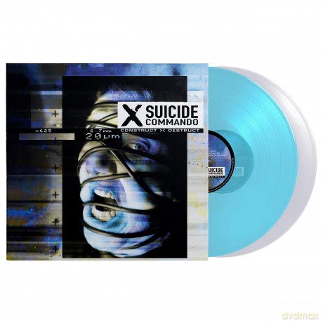 Suicide Commando: Construct-Destruct (Limited Curacao/Crystal Clear) [2xWinyl]