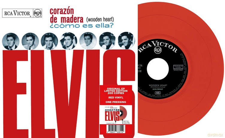 Elvis Presley: Corazón De Madera (Red) [Winyl]