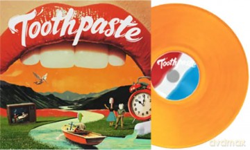 Crystal Tides-Toothpaste (Orange Cloloured Vinyl): Crystal Tides-Toothpaste (Orange Cloloured) [Winyl]