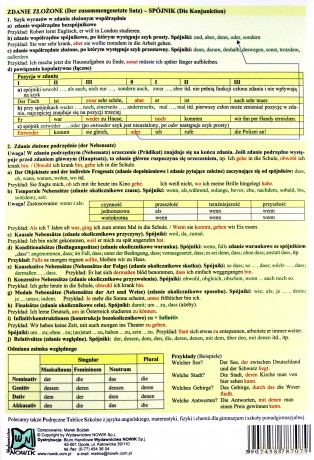 Podręczne Tablice Szkolne - Niemiecki