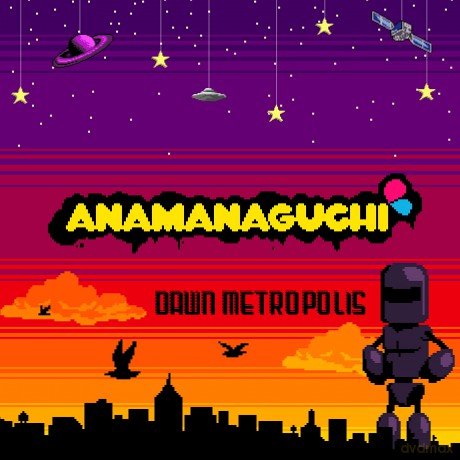 Anamanaguchi: Dawn Metropolis - Orange/Maroon/Purple [Winyl]