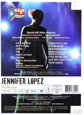 Jennifer Lopez: Let's Get Loud [DVD]