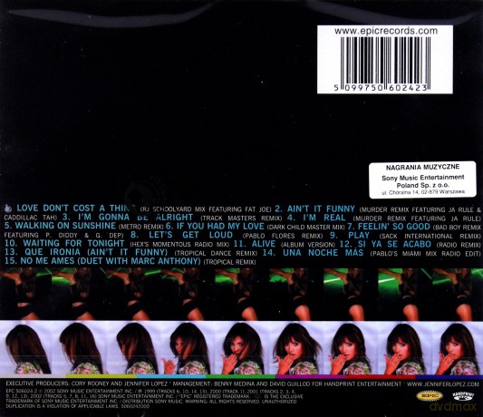 Jennifer Lopez: J To Tha L-O!  The Remixes (Explicit Version) [CD]