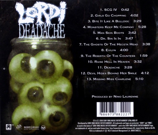 Lordi: Deadache [CD]