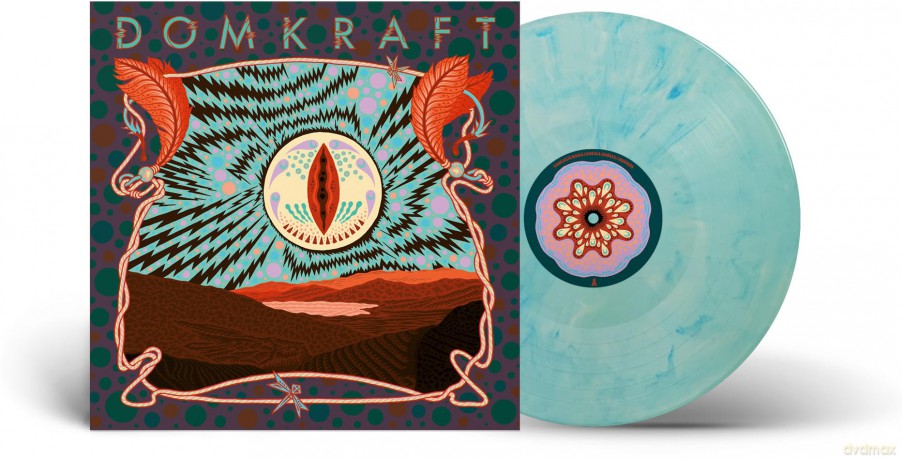 Domkraft: Domkraft (Blue And White Marbled) [Winyl]