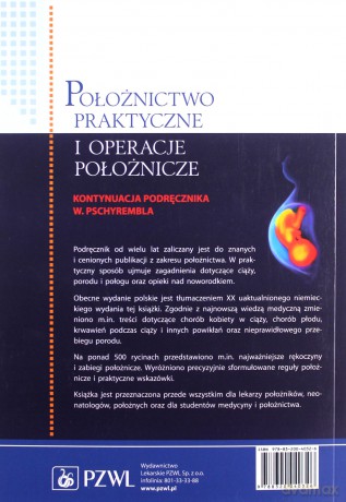 Położnictwo praktyczne i operacje położnicze [KSIĄŻKA]