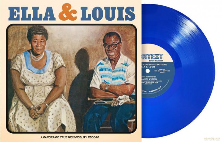 Fitzgerald Ella And Armstrong Louis: Ella And Louis (Blue) [Winyl]