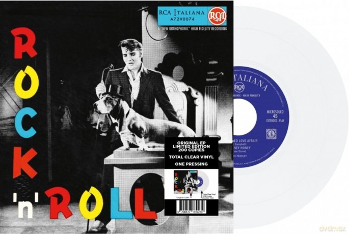 Presley Elvis: EP Étranger N°18 - Rock 'N' Roll (Italy) - Limited 7" TOTAL CLEAR [Winyl]