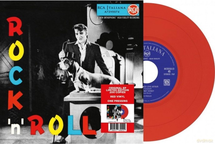 Presley Elvis: EP Étranger N°18 - Rock 'N' Roll (Italy) -Limited 7" RED [Winyl]