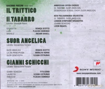 Lorin Maazel: Puccini: Il Trittico [3CD]