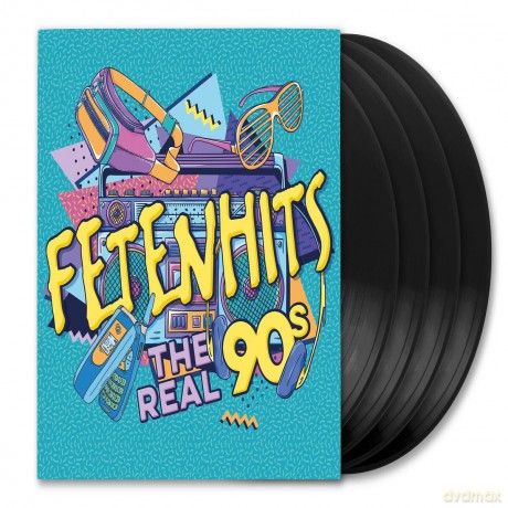 Fetenhits - The Real 90s [4xWinyl]
